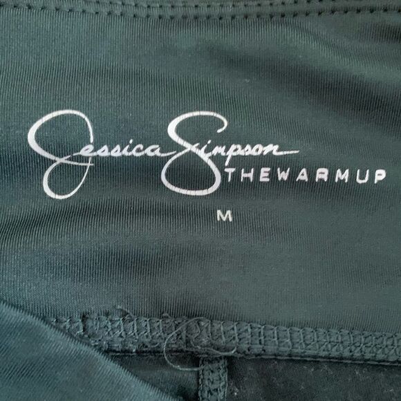 Jessica Simpson Warmup Star Print Workout Leggings - Picture 4 of 5